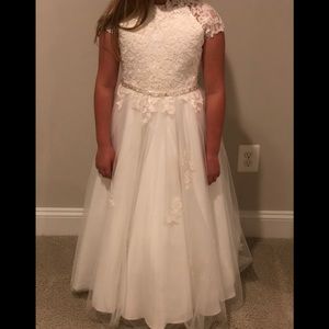 Miniature bride dress